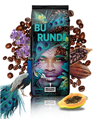 Kawa ziarnista Beans Republic Burundi 1kg