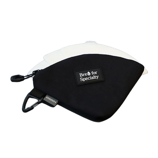 Etui na filtry do kawy Hario V60 - Czarny