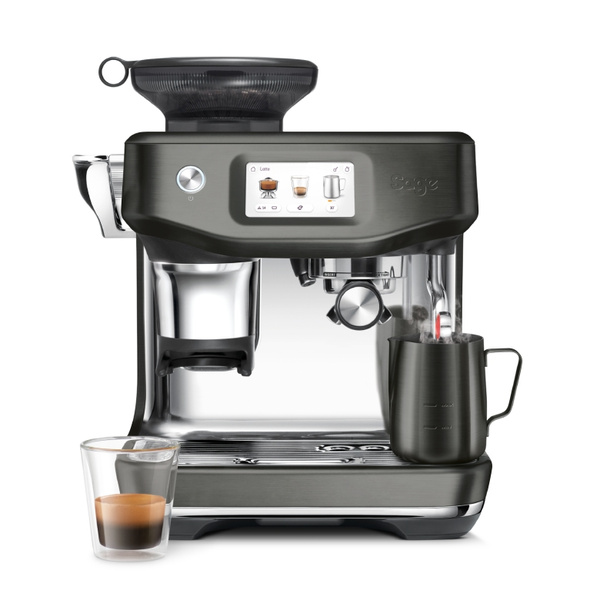Ekspres do kawy Sage the Barista Touch™ Impress SES882BST - Czarny + GRATIS 2KG KAWY