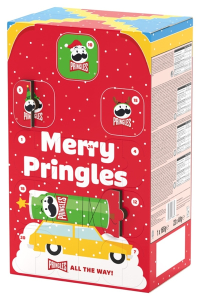 Kalendarz adwentowy Merry Pringles 