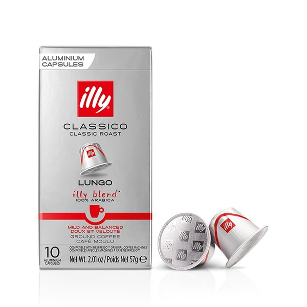 Kapsułki do Nespresso illy Classico Lungo 10 sztuk