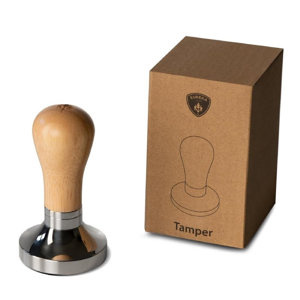 Regulowany tamper Eureka 58 mm - Dąb