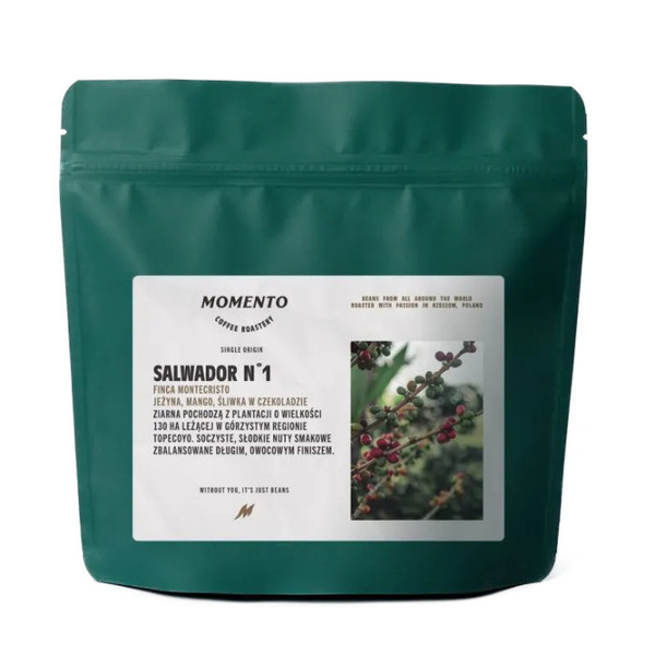 Kawa ziarnista Momento Salwador Nº1 Finca Montecristo 250g - NIEDOSTĘPNY