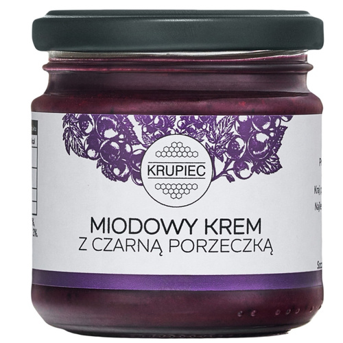 Miód z czarną porzeczką Krupiec 250g