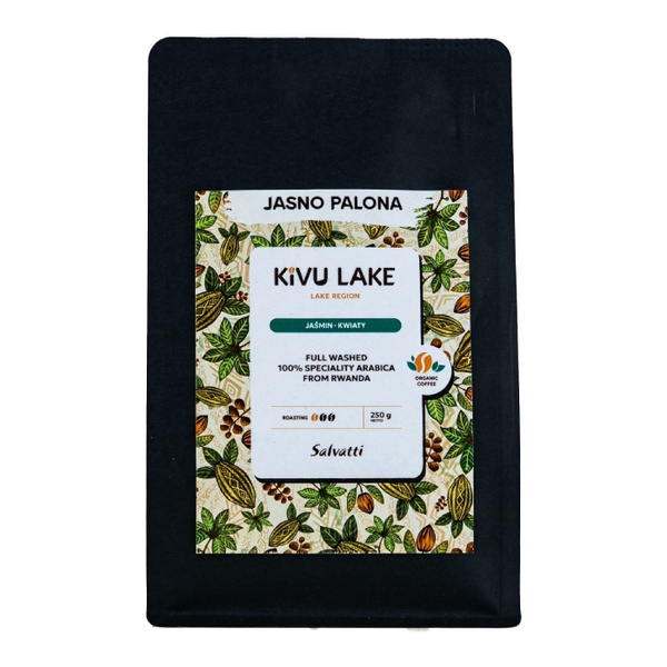 Kawa ziarnista Salvatti Kivu Lake Jasno Palona 250g