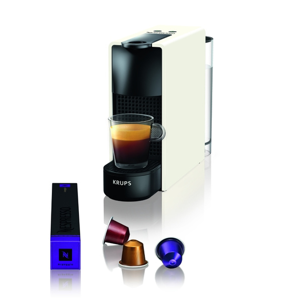 Ekspres na kapsułki Nespresso KRUPS Essenza Mini White XN110110 - Biały