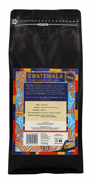 Kawa ziarnista Trip Coffee Gwatemala DARK 1kg