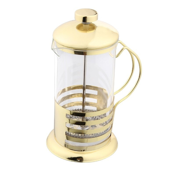 OUTLET - Zaparzacz w stalowym złotym koszyczku Altom 600ml