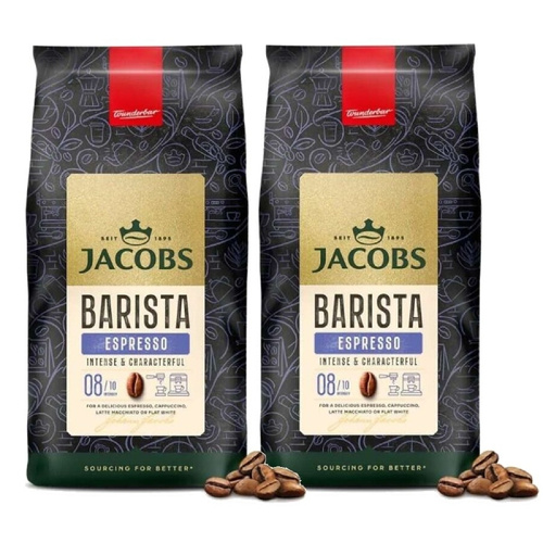 ZESTAW - Kawa ziarnista Jacobs Barista Editions Espresso 2x1kg