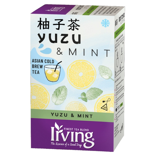 Herbata na zimno Irving Cold Brew Yuzu i Mięta - 20x1,8g