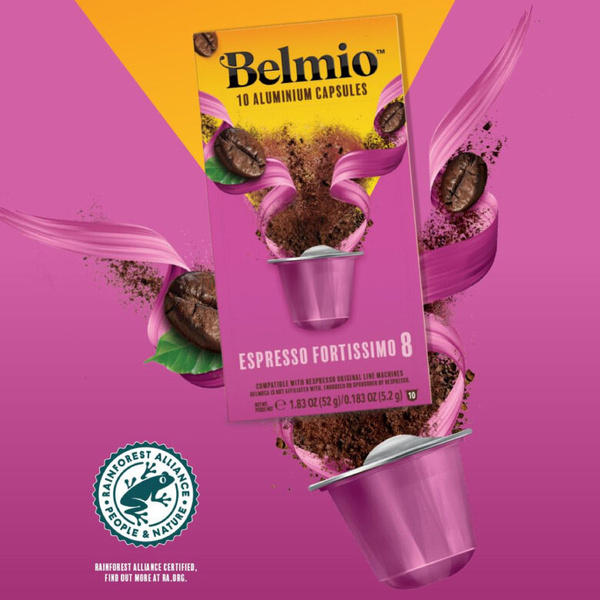 Kapsułki do Nespresso Belmio Espresso Fortissimo 10 sztuk