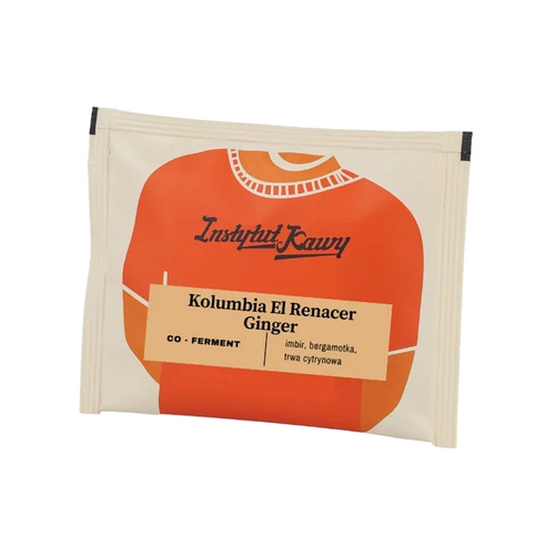 Drip Bag Instytut Kawy Kolumbia El Renacer Ginger 12g