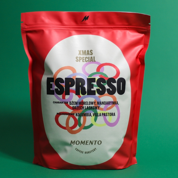 Kawa ziarnista Momento XMAS ESPRESSO 1kg