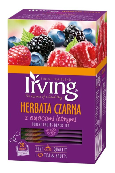 Herbata czarna Irving z owocami leśnymi 20x1,5g 