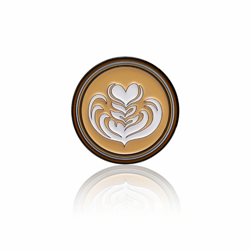 Przypinka - Latte art serce - opinie w konesso.pl