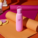 Butelka termiczna SodaStream Fizz&Go 0,9l - Różowa + GRATIS Syrop SodaStream