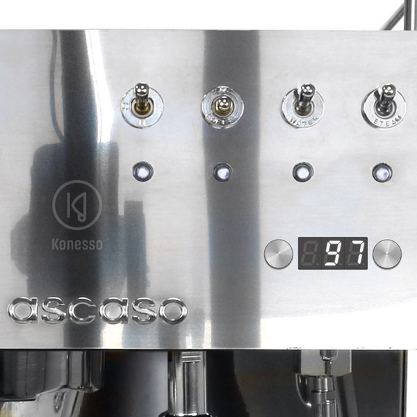 Ekspres do kawy ASCASO Steel DUO PID Inox&Wood