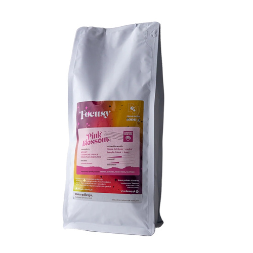 Kawa ziarnista Focusy PINK BLOSSOM - wiosenne espresso 1kg