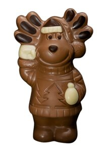 Łoś z mlecznej czekolady M.Pelczar Chocolatier 90g – NIEDOSTĘPNY