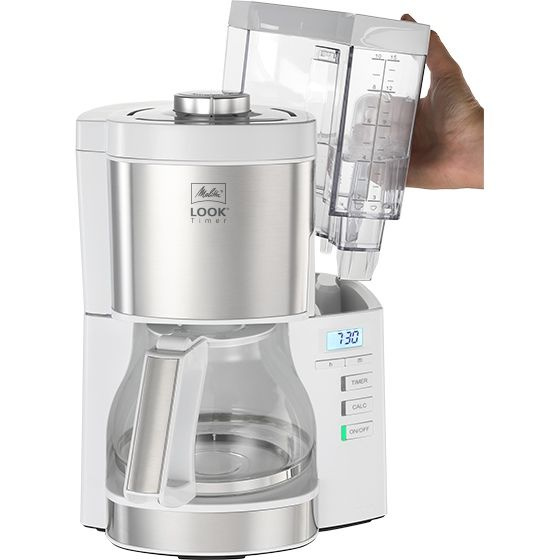 Ekspres przelewowy Melitta Look® V Timer 1025-07 + 250G KAWY GRATIS