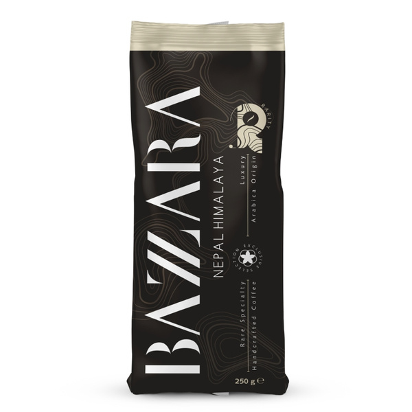 Kawa ziarnista Bazzara Rarity Luxury Origin Nepal Himalaya 250g