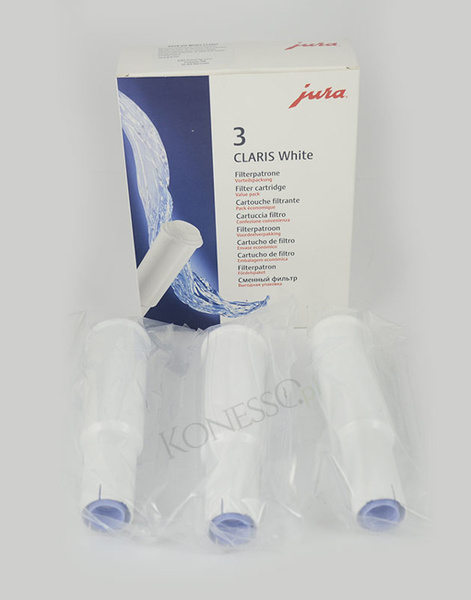 3x Filtr do ekspresu Jura Claris White