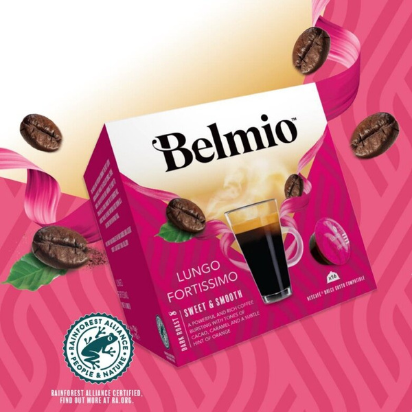 Kapsułki do Dolce Gusto zamienniki Belmio Lungo Fortissimo 16 sztuk