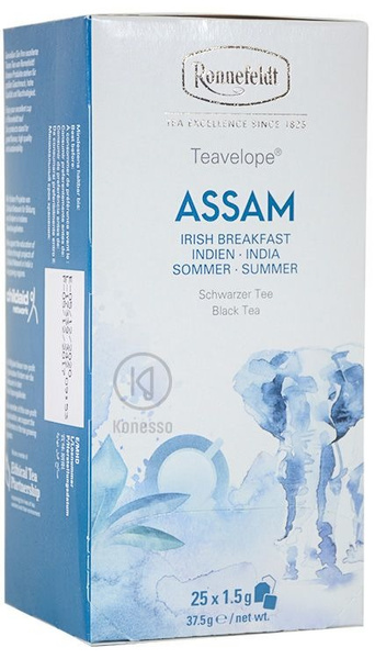 Czarna herbata Ronnefeldt Teavelope Assam 25x1,5g