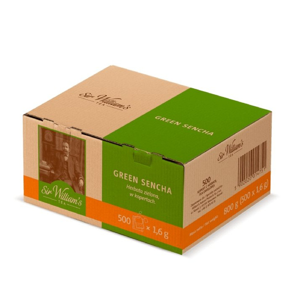 Zielona herbata Sir Williams Tea Green Sencha 500x1,6g