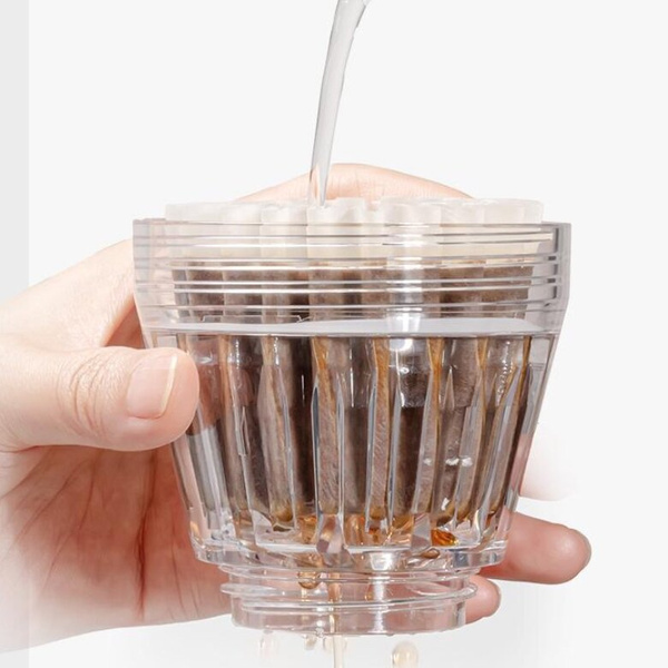 Kubek termiczny z driperem Timemore Crystal Eye Travel Brewer 300ml