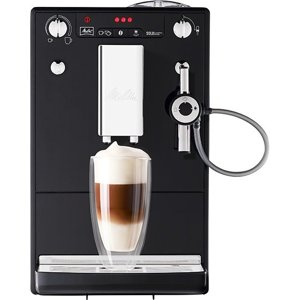 Ekspres do kawy Melitta E 957-201 Solo Perfect Milk - Czarny + 1KG KAWY GRATIS