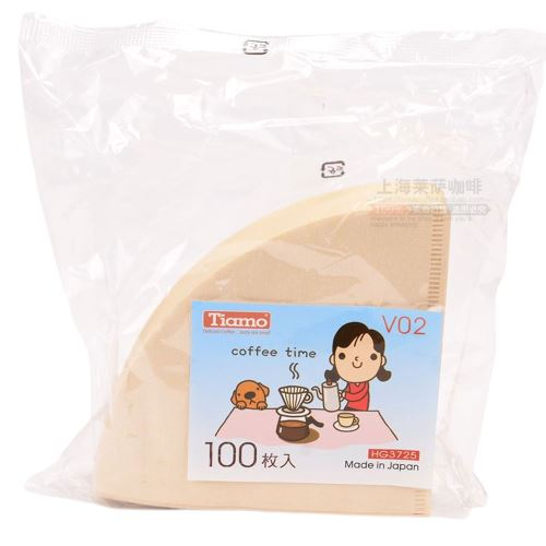 Papierowe filtry do kawy Tiamo V02 - 100 szt.