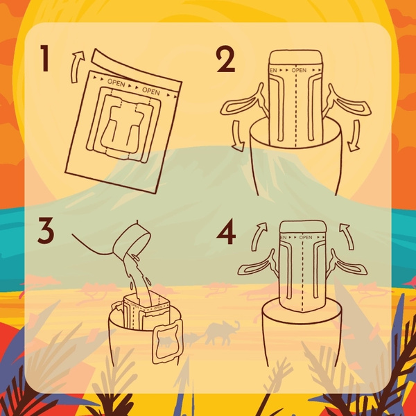 Drip Bag Trip Coffee Kenia 11g