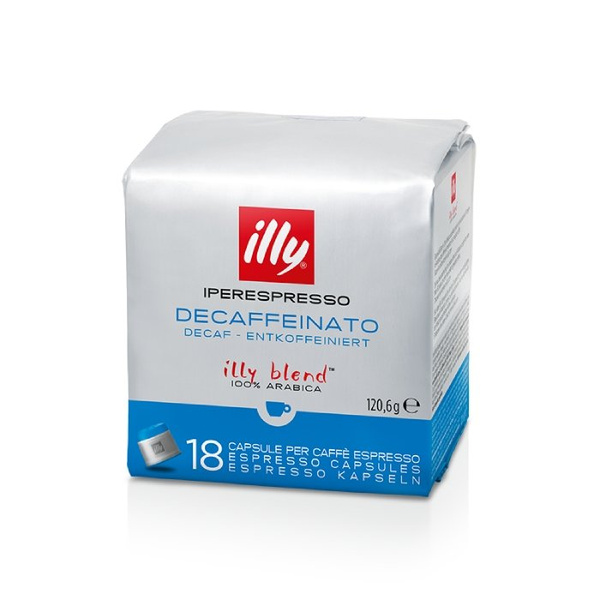 Kapsułki illy Iperespresso Decaffeinato - 18 szt.