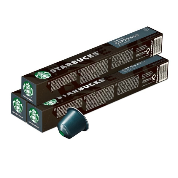 ZESTAW Kapsułki do Nespresso STARBUCKS® Espresso Roast 3x10 sztuk