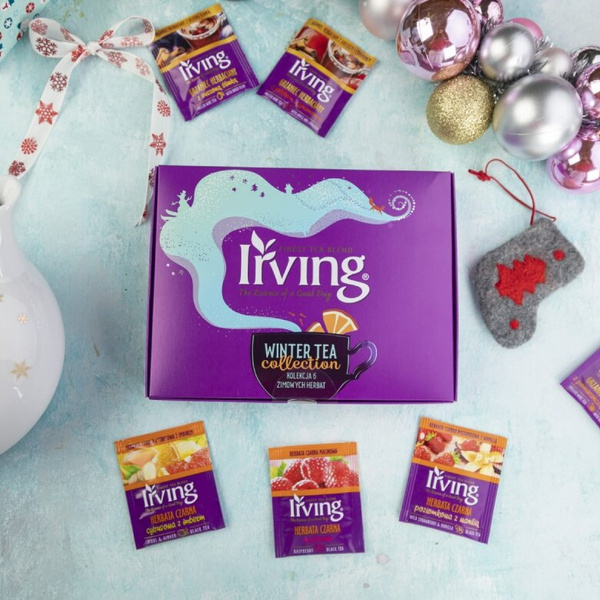Kolekcja herbat Irving Winter Tea Collection 30x1,5g