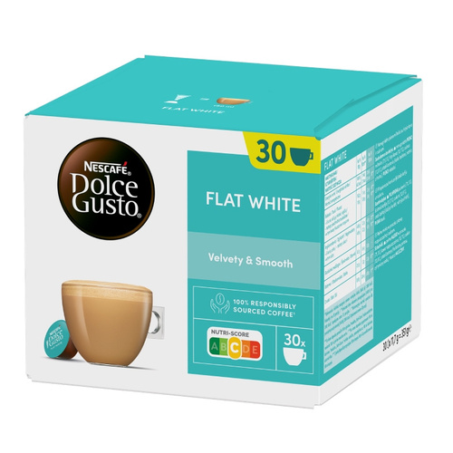 OUTLET - Kapsułki Nescafé Dolce Gusto Flat White 30 sztuk - opinie w konesso.pl