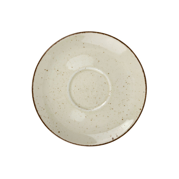 Filiżanka ze spodkiem Lubiana Aida ART 280 ml - Beżowa