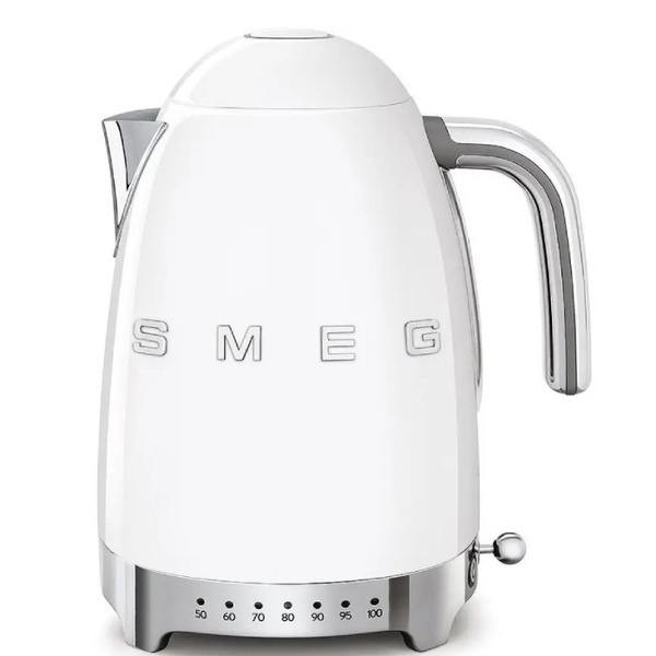 Czajnik elektryczny z regulacją temperatury Smeg KLF04WHEU- Biały 1,7 l
