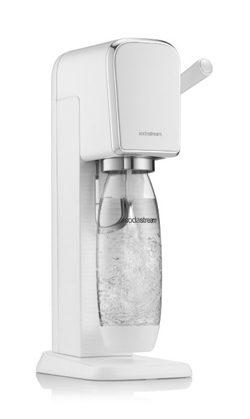 Saturator do wody gazowanej SodaStream Art - Biały + książka 