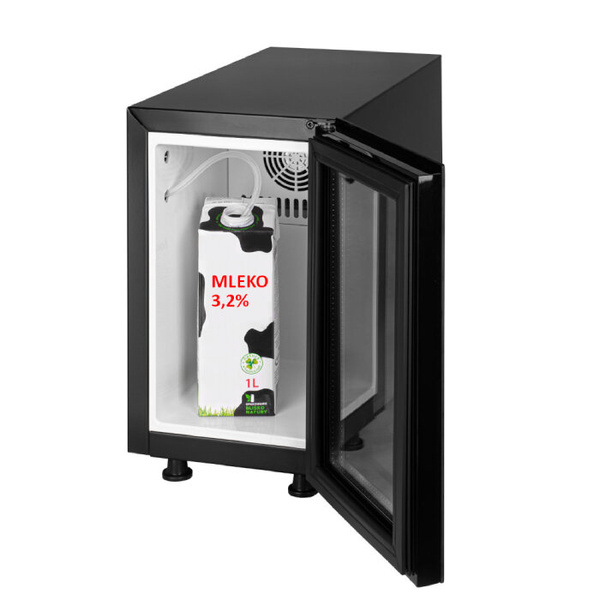 Lodówka do mleka COFFIX PMC9 - Diamond Black 4l