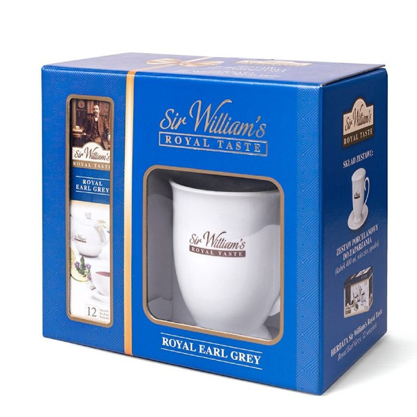 Zestaw do herbaty Sir Williams Royal Taste Royal Earl Grey
