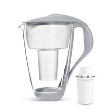 Szklany dzbanek filtrujący Dafi Crystal LED 2.0 L Szary + 1 Filtr