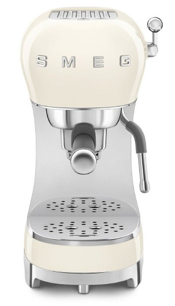 OUTLET 42121 - Ekspres do kawy Smeg ECF02CREU - Kremowy