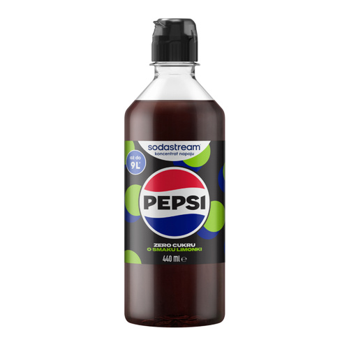 Syrop SodaStream Pepsi Limonka Zero Cukru 440 ml