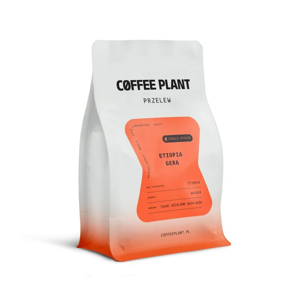 Kawa ziarnista COFFEE PLANT Etiopia Gera Filtr 250g – NIEDOSTĘPNY