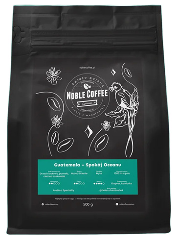 Kawa ziarnista Noble Coffee Guatemala – Spokój Oceanu 1kg - opinie w konesso.pl
