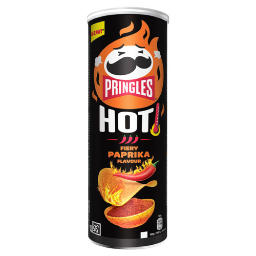 Pringles Hot Fiery Paprika 160g
