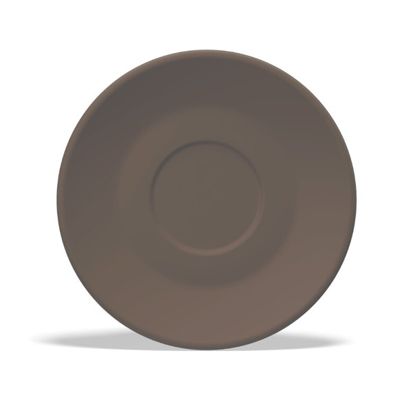 Filiżanka do cappuccino Club House Tulipano 210ml - Brązowa