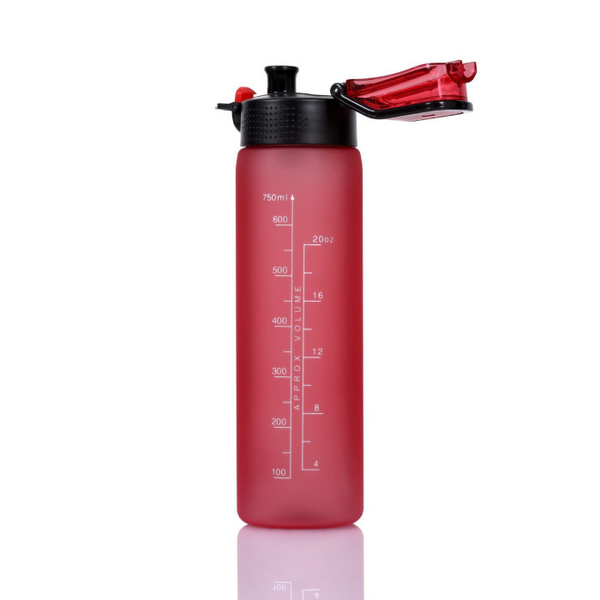 Butelka na wodę Casno Tennessee Czerwona - 750 ml